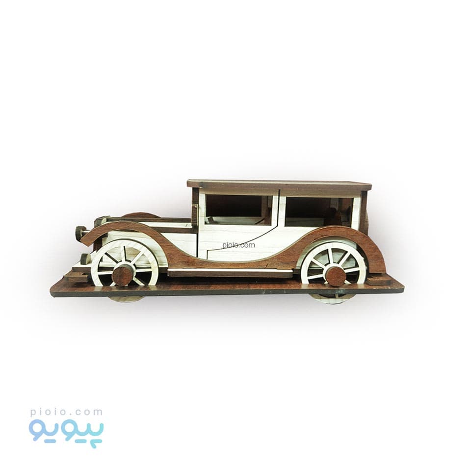 ماکت چوبی ماشین کلاسیک