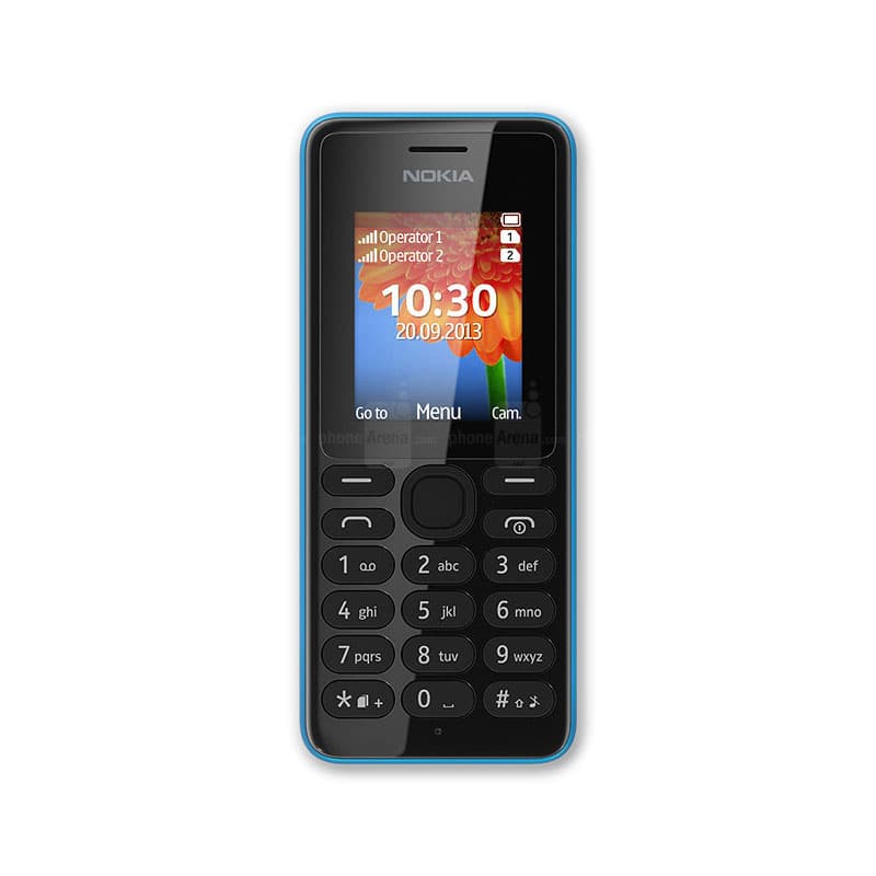 قاب و شاسی کامل گوشی نوکیا Nokia 108 مشکی | درجه یک