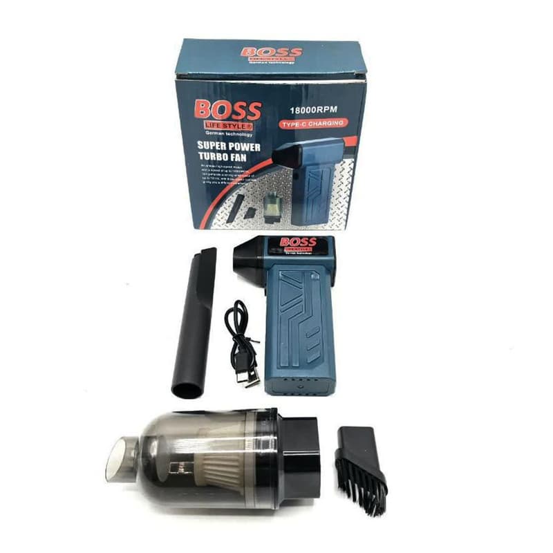 دستگاه دمنده شارژی 200 وات باس مدل جت فن BS-04 — تصویر ۲