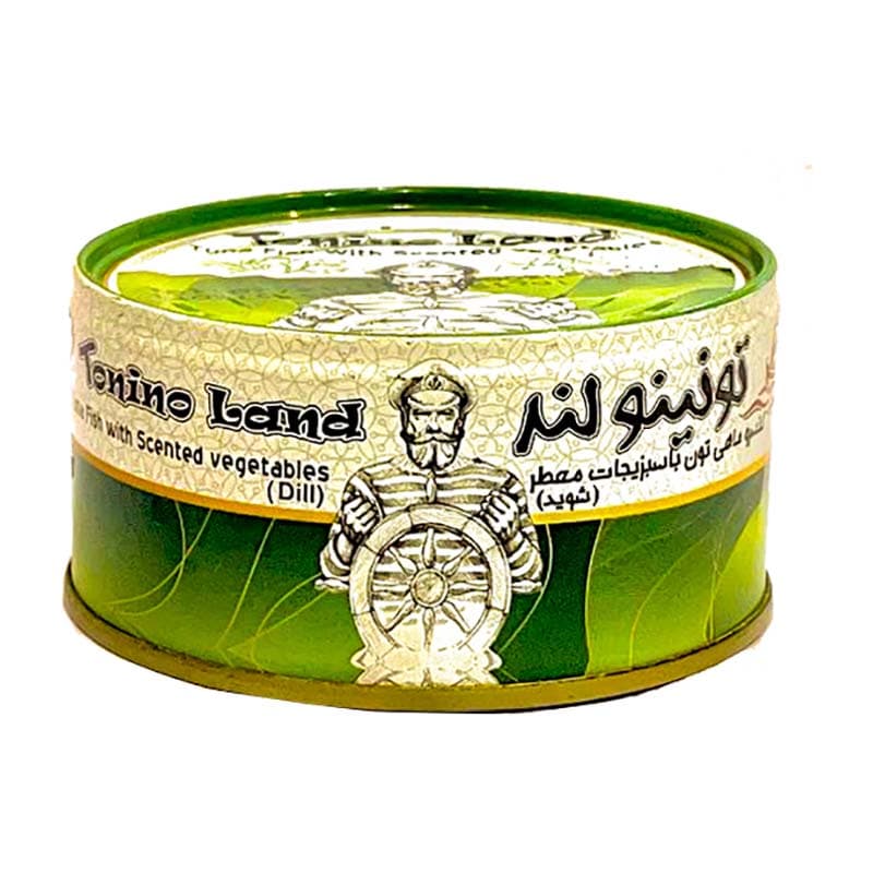 کنسرو ماهي تون سبزيجات 180گ تونينولند