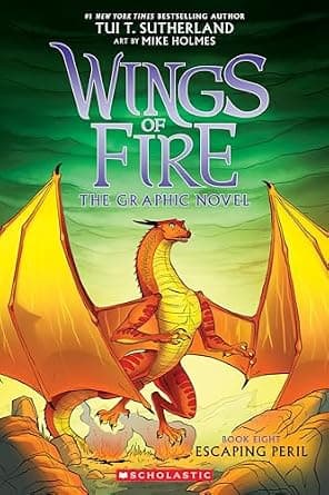 و دانلود نسخه کامل کتاب زبان اصلی Escaping Peril: A Graphic Novel (Wings of Fire Graphic Novel #8) (Wings of Fire Graphix) | دانلود کتاب خارجی