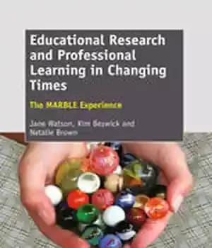 دانلود کتاب Educational Research and Professional Learning in Changing Times: The MARBLE Experience