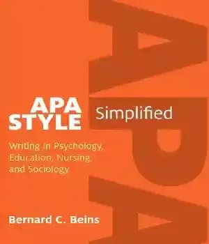 دانلود کتاب APA Style Simplified: Writing in Psychology, Education, Nursing, and Sociology