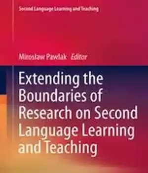 دانلود کتاب Extending the Boundaries of Research on Second Language Learning and Teaching
