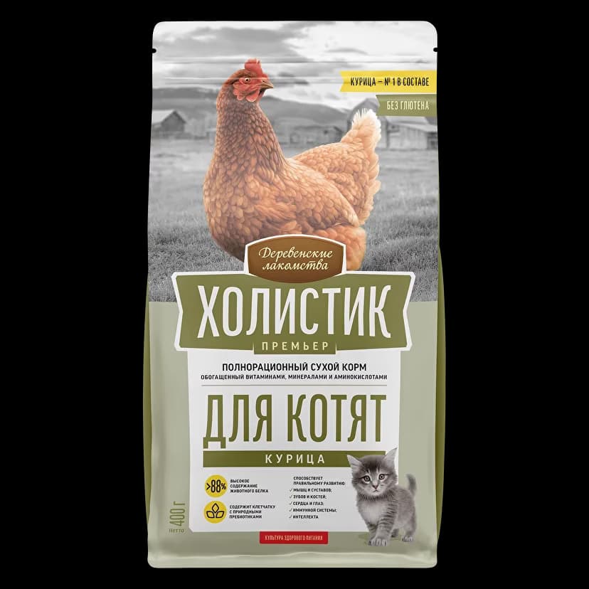 غذا گربه کیتن کت فست | cat fest با طعم مرغ وزن 2kg
