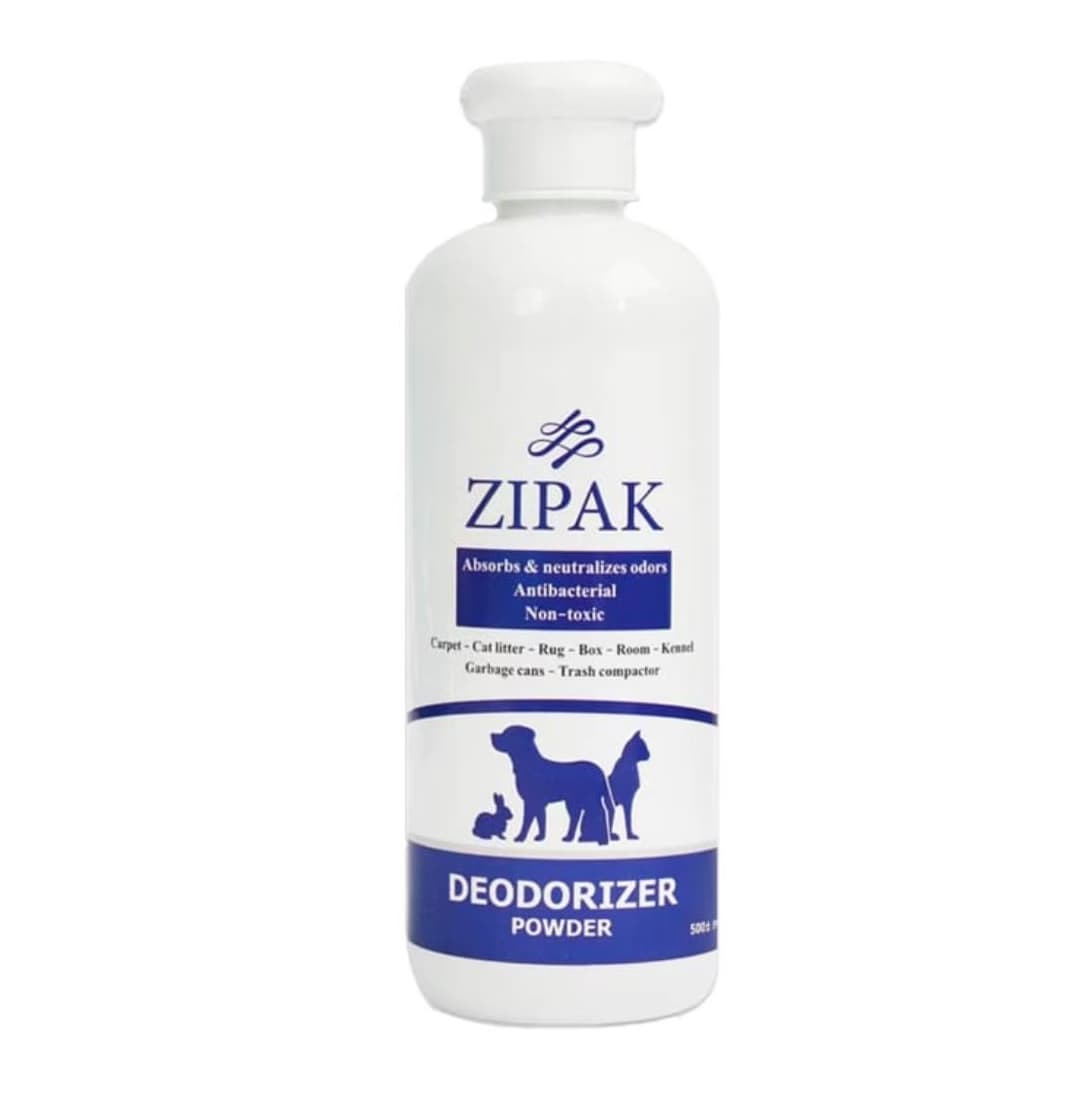 پودر بوگیر و آنتی باکتریال زیپک | ZIPAK با قابلیت جذب بالا 500 gr