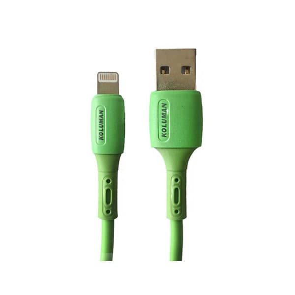 کابل تبدیل USB به Lightning کلومن مدل KD-62 طول 1 متر