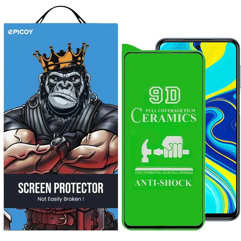 گلس سرامیکی اپیکوی مدل Ceramic unbreakable مناسب برای گوشی موبایل شیائومی Redmi Note 9s/Note 9 Pro/Note 9 Pro Max/ Note 10 lite