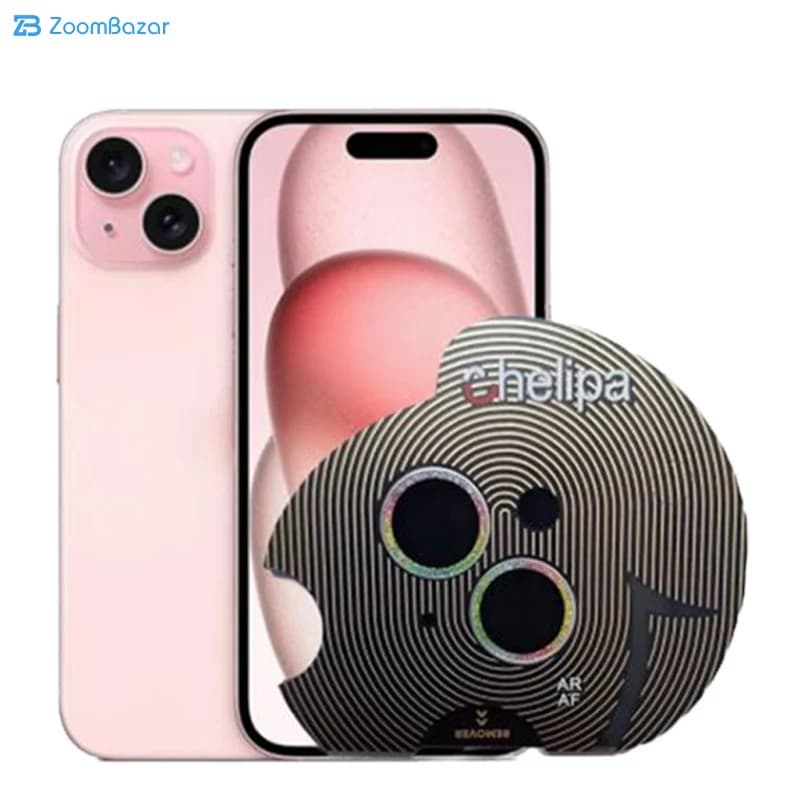 محافظ لنز دوربین اپیکوی مدل Chelipa Shine مناسب برای گوشی موبایل اپل iPhone 13 / 13 Mini — تصویر ۲