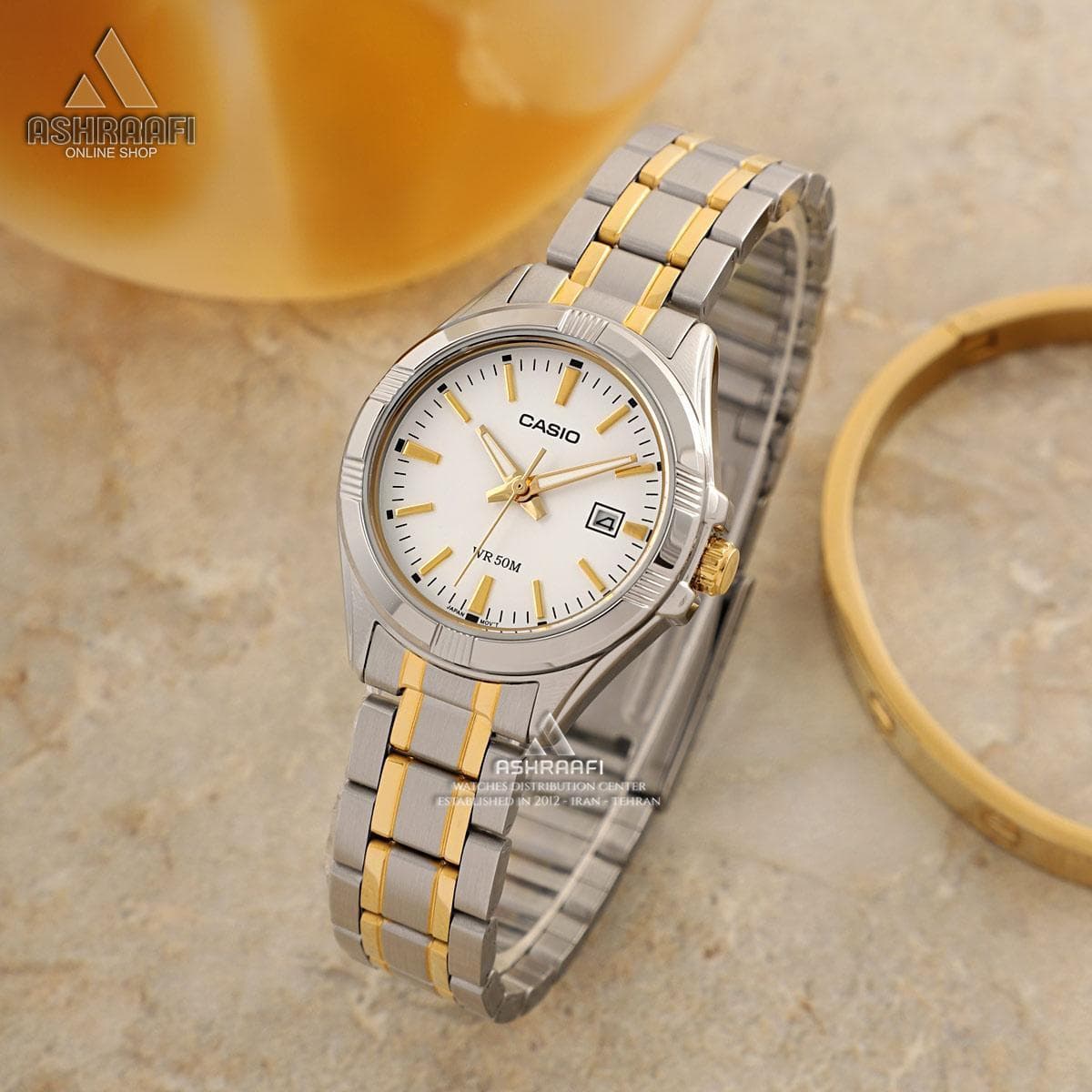 ساعت کاسیو اورجینال زنانه Casio LTP-1308SG-7AV — تصویر ۲