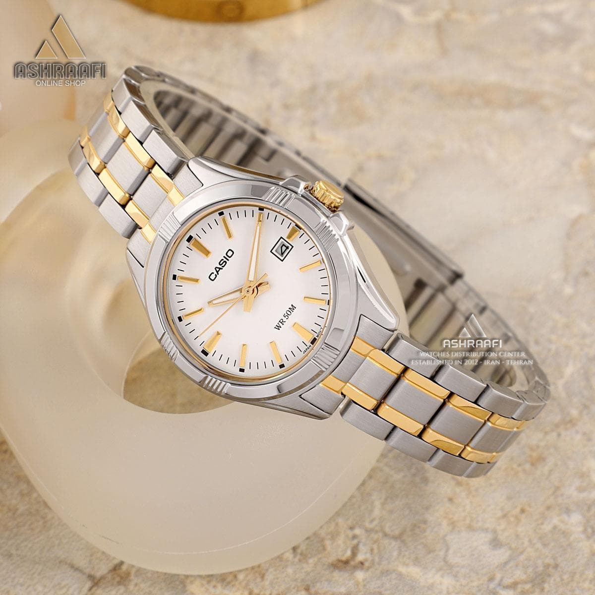 ساعت کاسیو اورجینال زنانه Casio LTP-1308SG-7AV — تصویر ۴