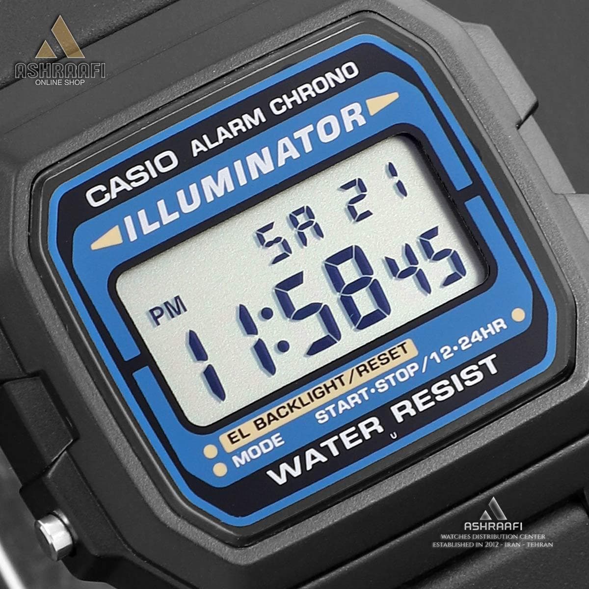 ساعت کاسیو نوستالژیک Casio F-105W-1A — تصویر ۳