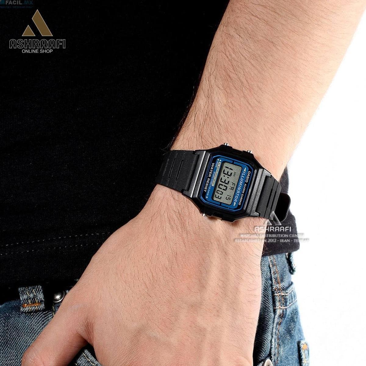 ساعت کاسیو نوستالژیک Casio F-105W-1A — تصویر ۵