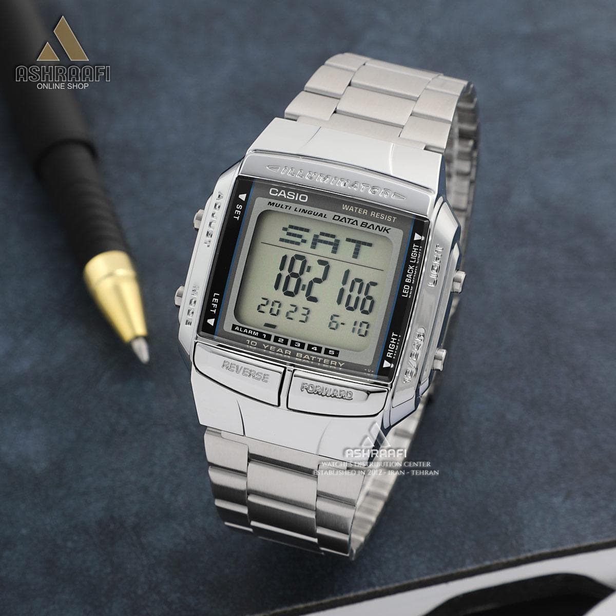 ساعت کاسیو نوستالژیک Casio DB-360-1A — تصویر ۲