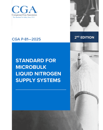 CGA P-81- 2025- STANDARD FOR MICROBULK LIQUID NITROGEN SUPPLY SYSTEMS