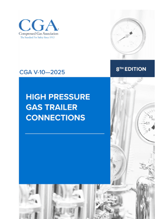 CGA V-10-2025- HIGH PRESSURE GAS TRAILER CONNECTIONS