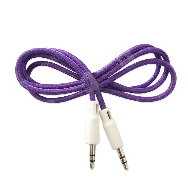کابل آی یو ایکس Aux Cable Purple استوک