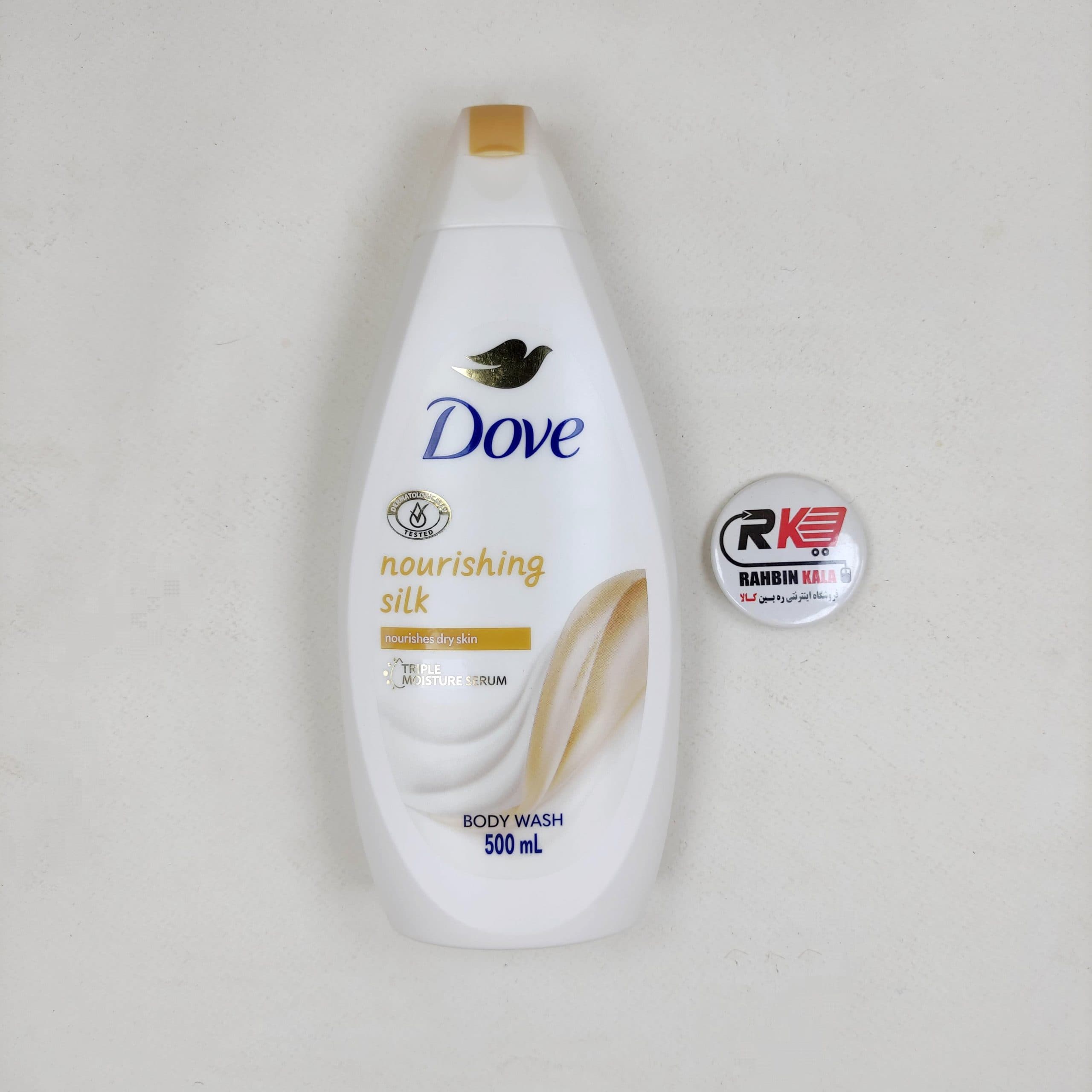 شامپو بدن داو مدل Silk Glow حجم ۵۰۰ میل