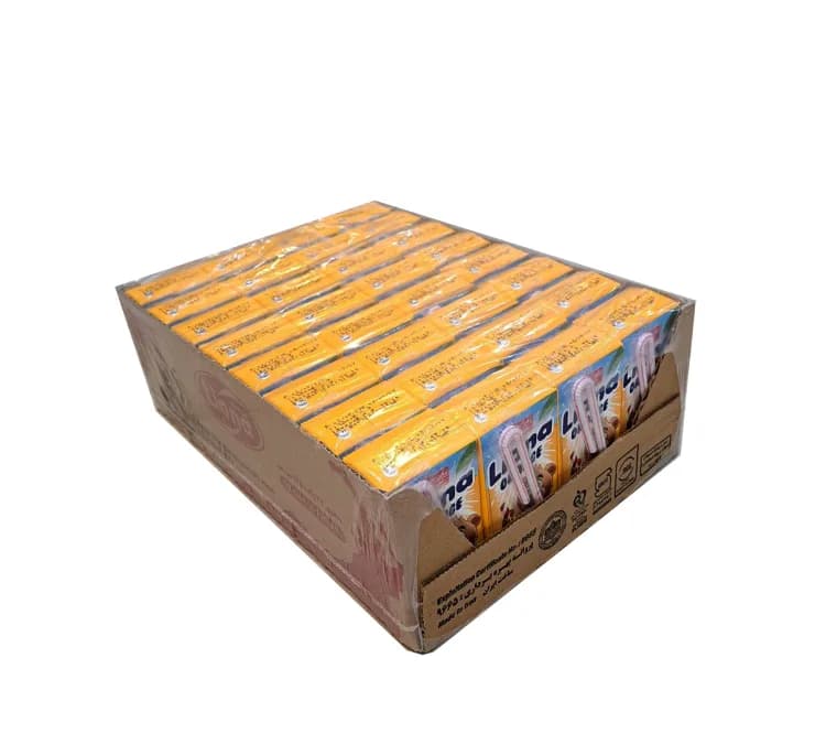 نکتار پرتقال لیونا شیرین عسل حجم 125 میلی لیتر بسته 32 عددی