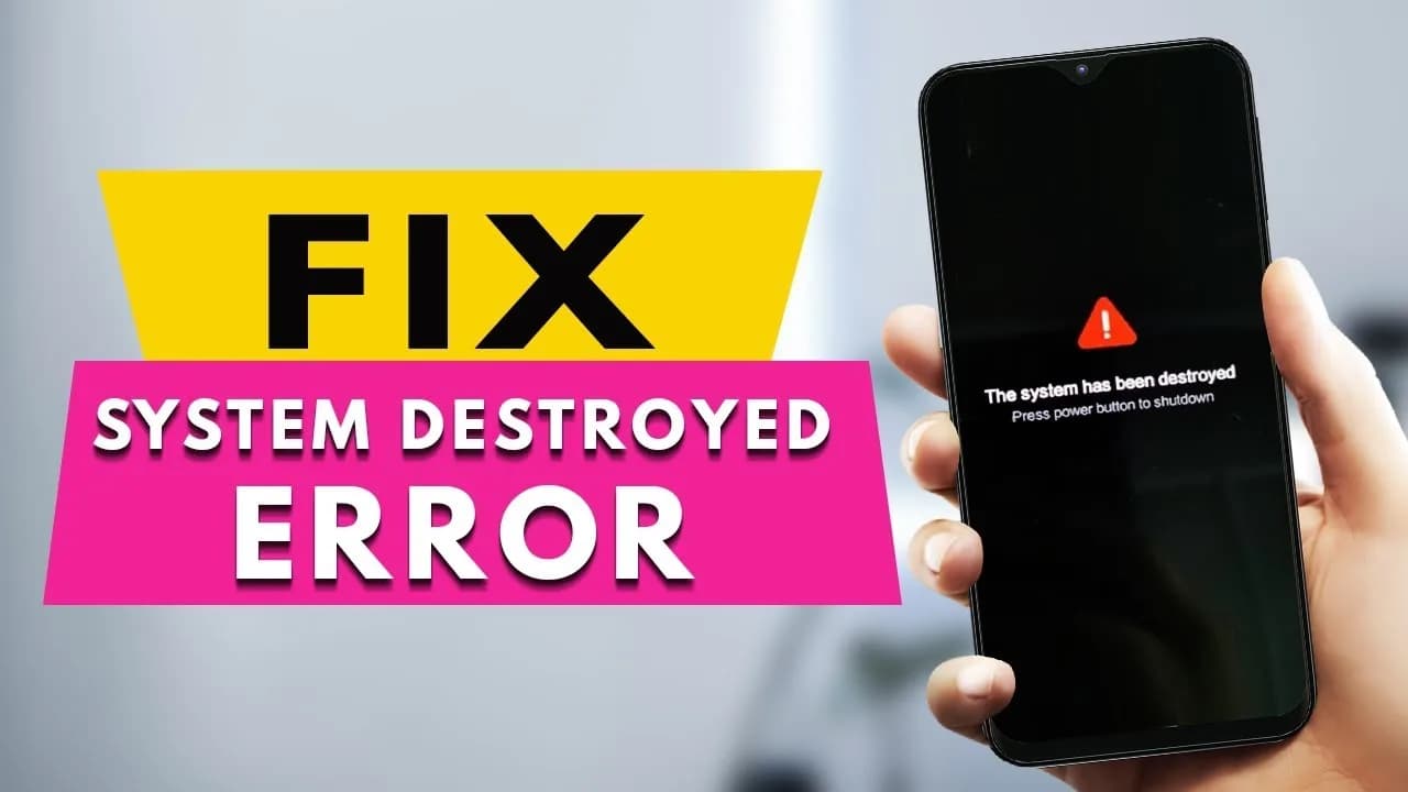 فایل حل مشکل System Destroyed شیائومی Poco M3