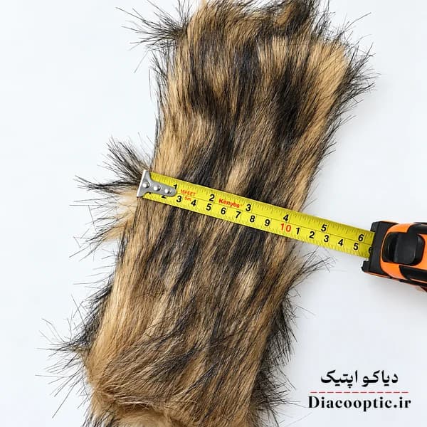 هدبند زنانه مدل روسی خزدار گوشتی درجه یک کد 75 — تصویر ۵