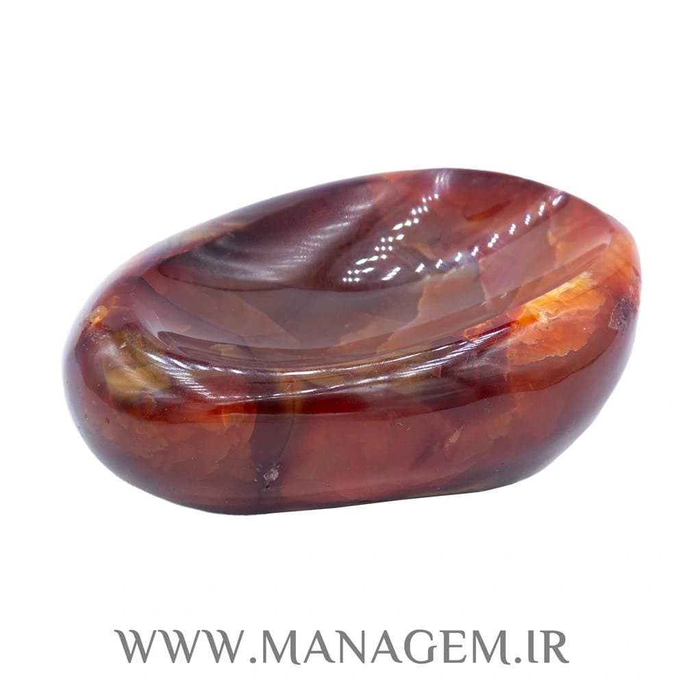 زیرسیگاری سنگ کارنلیان