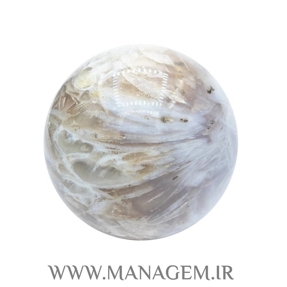 گوی سنگ عقیق روتایل