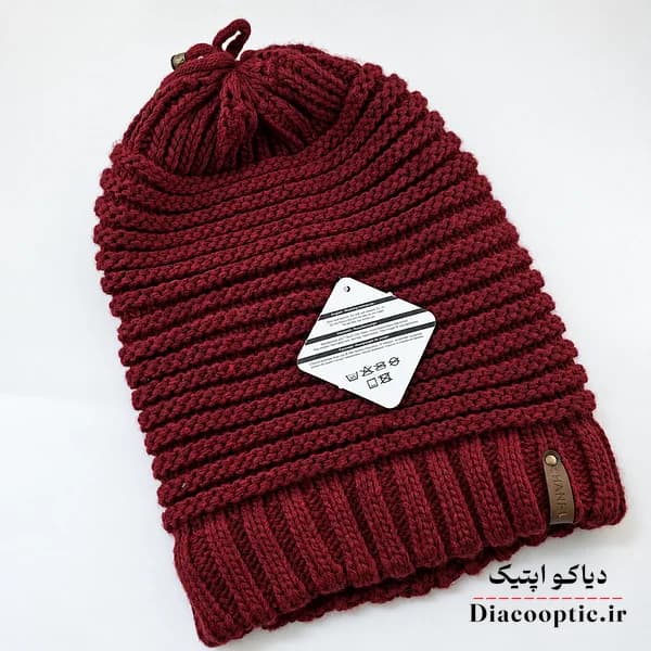 کلاه تک زنانه بافتنی مدل شیطونی کد 13010 — تصویر ۶