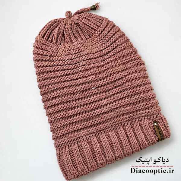 کلاه تک زنانه بافتنی مدل شیطونی کد 13010 — تصویر ۲