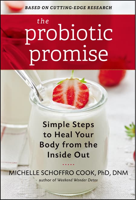 کتاب The Probiotic Promise: Simple Steps to Heal Your Body from the Inside Out (وعده پروبیوتیکها: گامهای ساده برای بهبود بدن از درون) نسخه انگلیسی PDF | میشل شافرو کوک