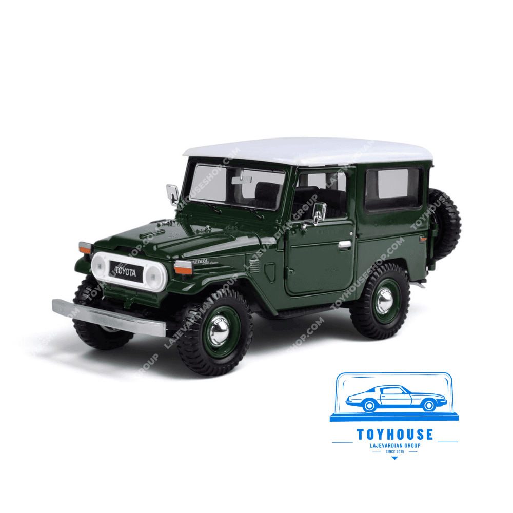 ماکت ماشین تویوتا لندکروز FJ40 موتور مکس ۱:۲۴