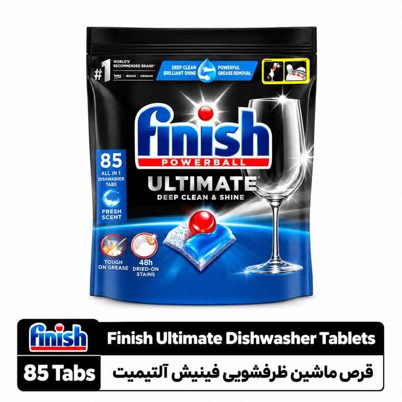 قرص ماشین ظرف‌شویی فینیش آلتیمیت ۸۵ عددی