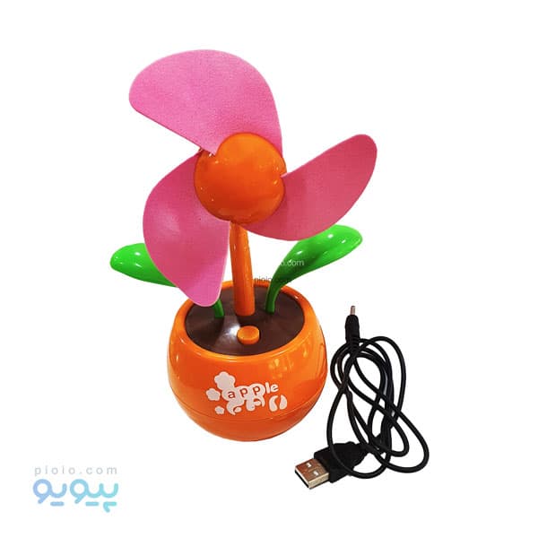 پنکه رومیزی طرح گل
