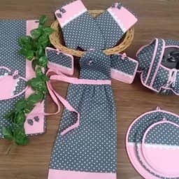 سرویس آشپزخانه عروس سرویس آشپزخانه پارچه ای سرویس آشپزخانه طوسی سرویس آشپزخونه جدیدسفارش دوخت هم قبول میکنیم دمکنی — تصویر ۲