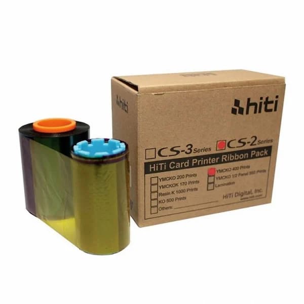 ریبون رنگی هایتی Hiti CS200 مدل CS-2 YMCKO 400 Prints