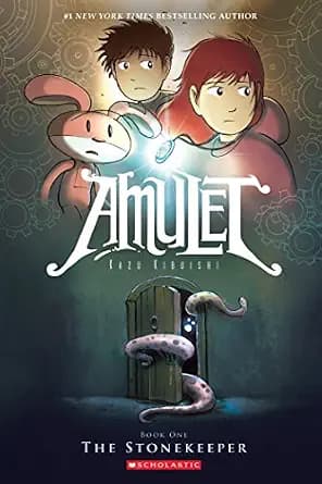 و دانلود نسخه کامل کتاب زبان اصلی The Stonekeeper: A Graphic Novel (Amulet #1) | دانلود کتاب خارجی
