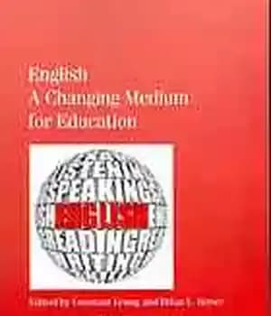 دانلود کتاب English a changing medium for education