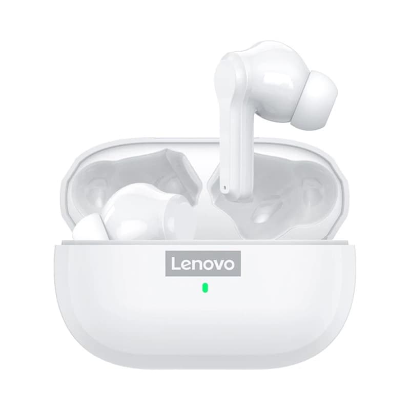 هدست مخصوص بازی بلوتوثی لنوو مدل MEH EARPHONE LP1S ANC