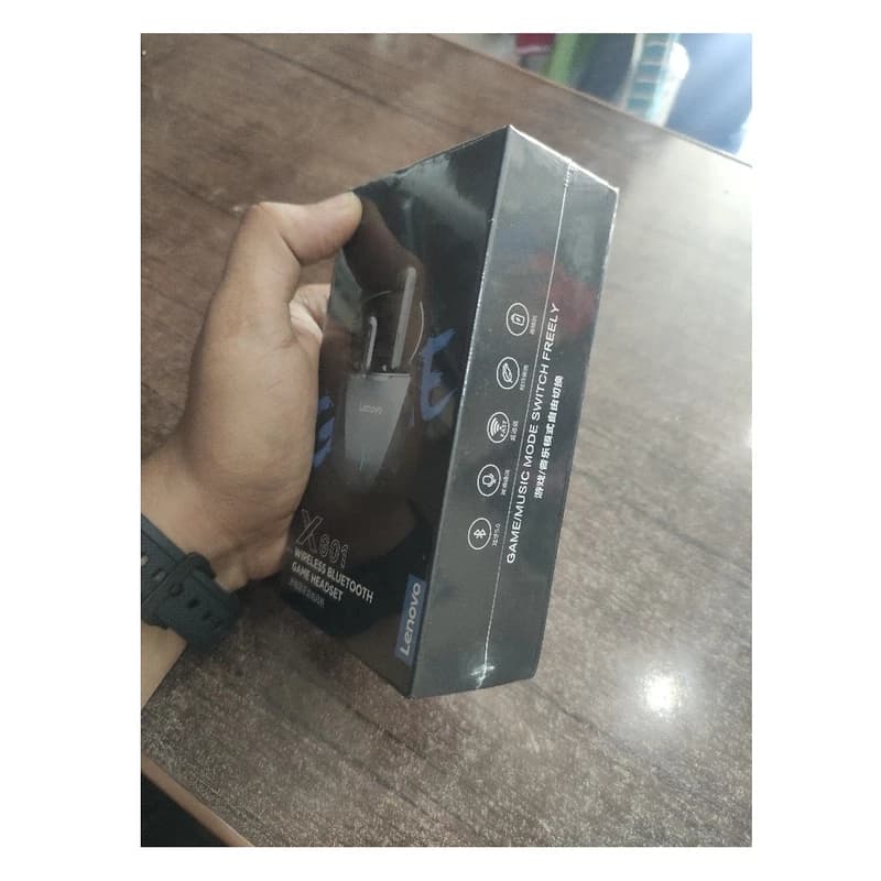 هدست مخصوص بازی بلوتوثی لنوو مدل MEH 01 VDR GX — تصویر ۳