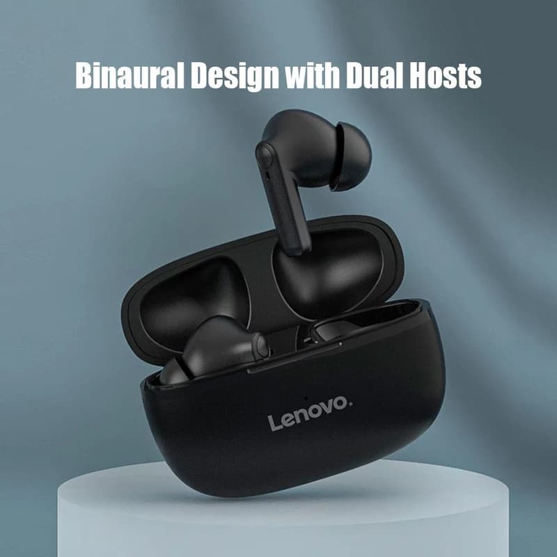 هدست بلوتوثی لنوو مدل RZA MELOBUDS HT05 GLOBAL LOW LATENCY — تصویر ۳