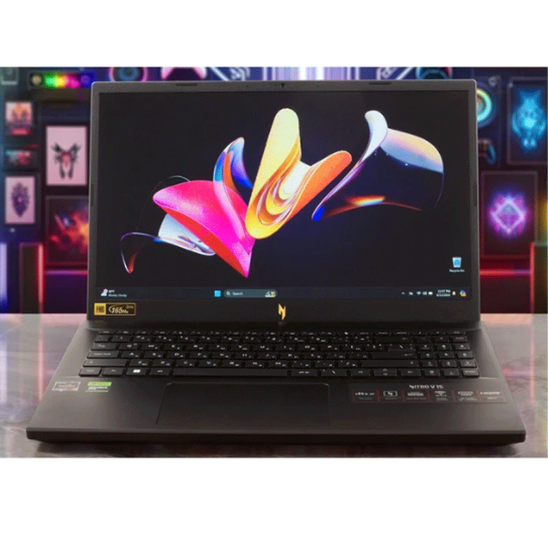 لپ تاپ ایسر NITRO V ANV15-41-R5JE I Ryzen 5 7535HS I 16G RAM I 512G SSD I 6G RTX3050 — تصویر ۶