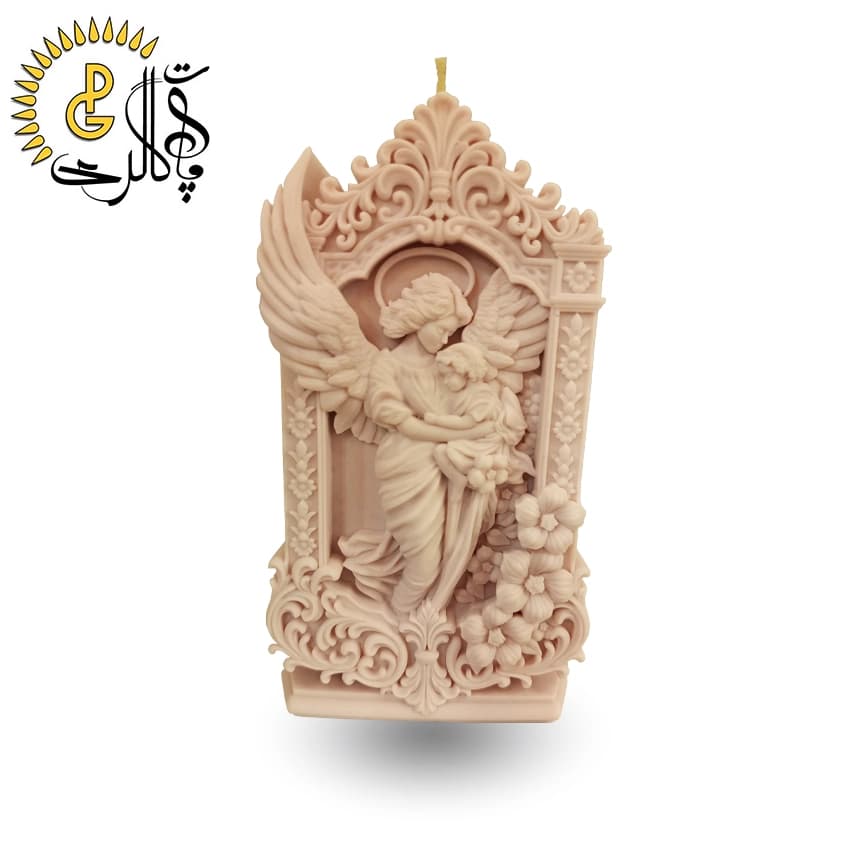 شمع دستساز طرح کتیبه مادر کد 6211