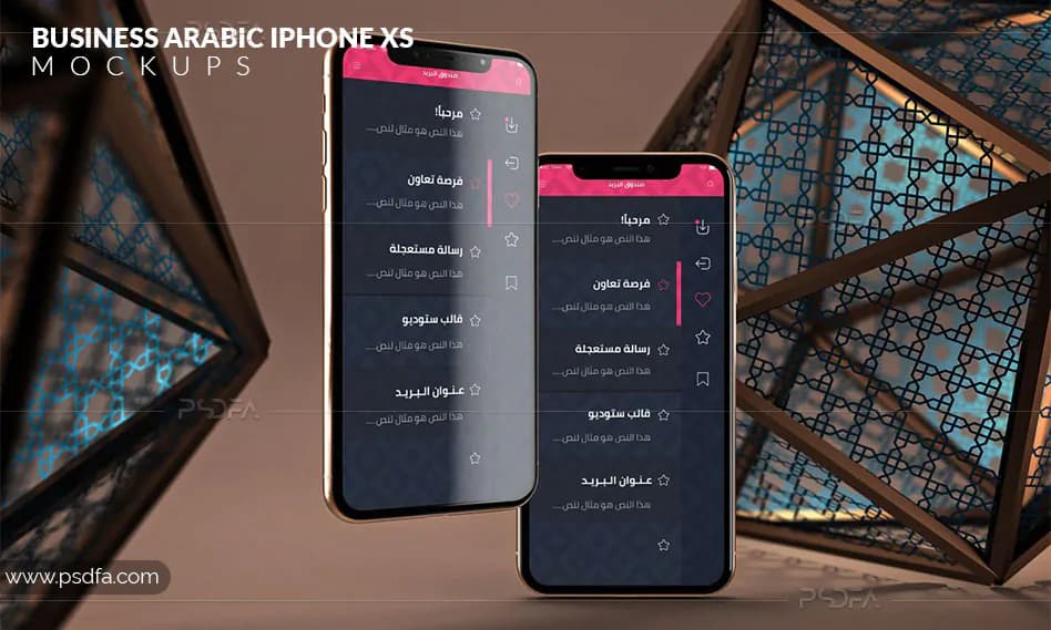 موکاپ گوشی آیفون ایکس اس – iPhone XS mockup