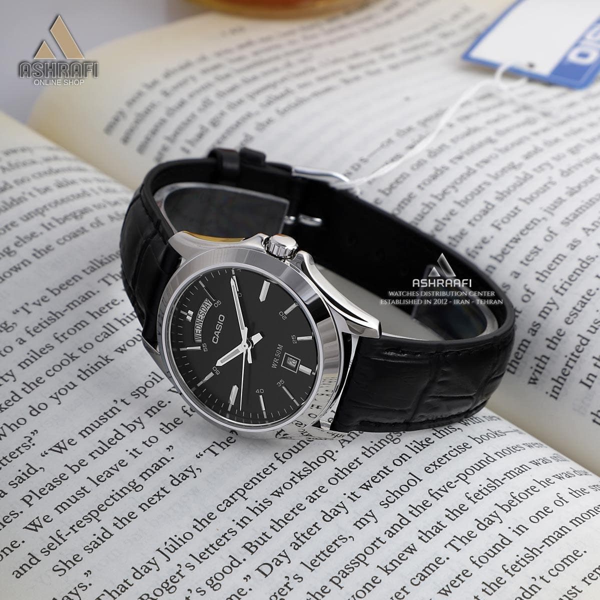 ساعت کاسیو اورجینال بند چرمی Casio MTP-1370L-1A — تصویر ۴