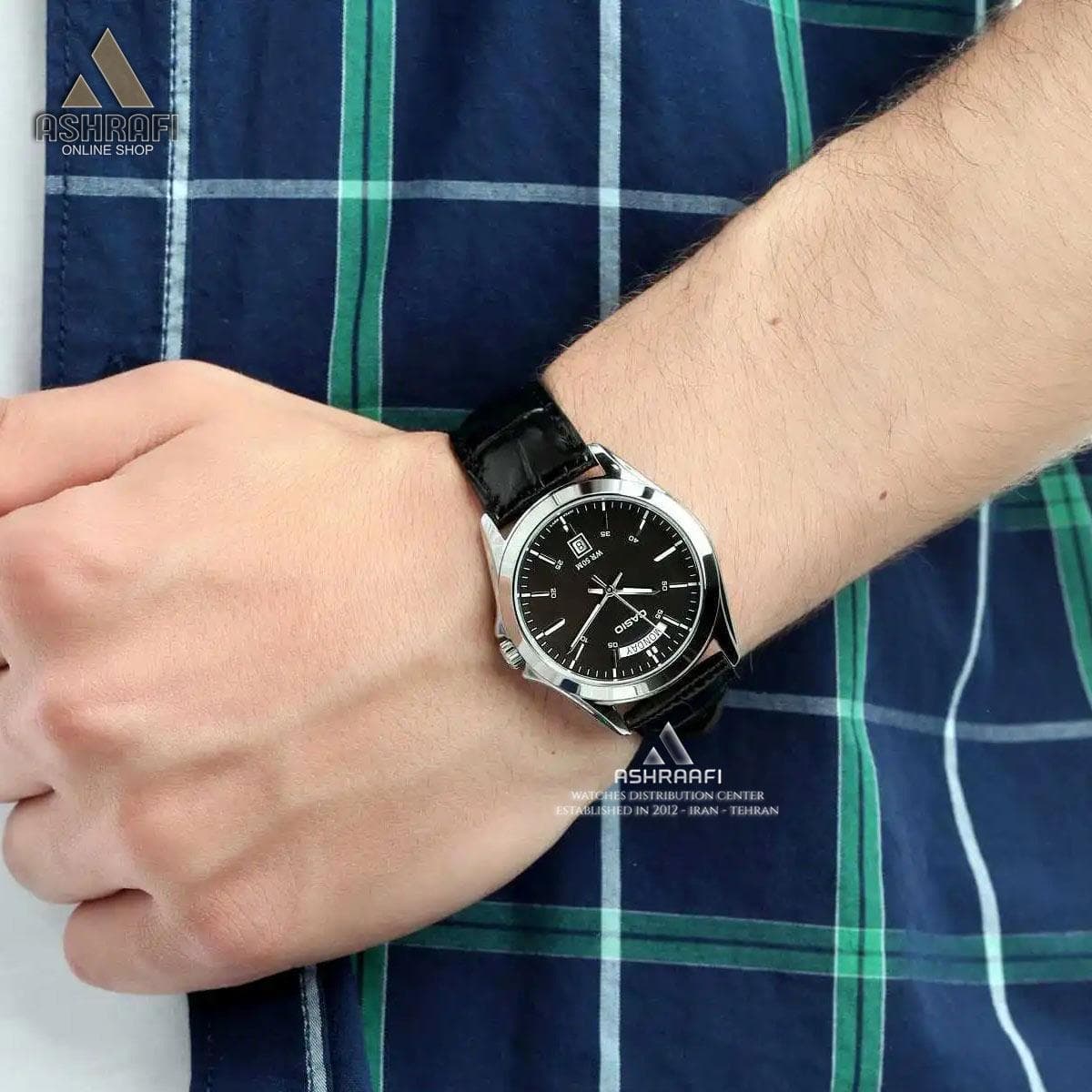 ساعت کاسیو اورجینال بند چرمی Casio MTP-1370L-1A — تصویر ۵