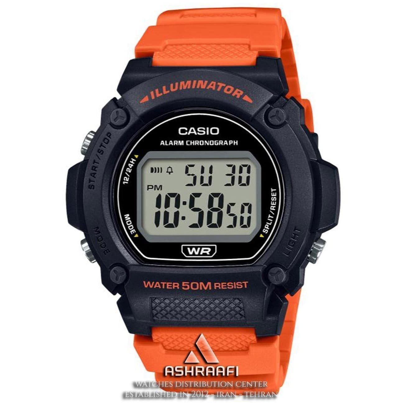 ساعت کاسیو دیجیتالی Casio W-219H-4AV