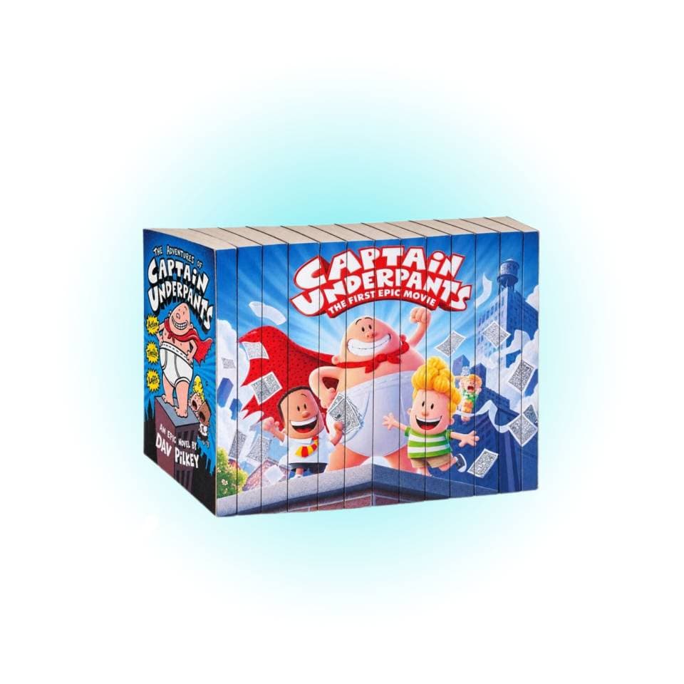 مجموعه کتاب کاپیتان زیرشلواری captain underpants box set