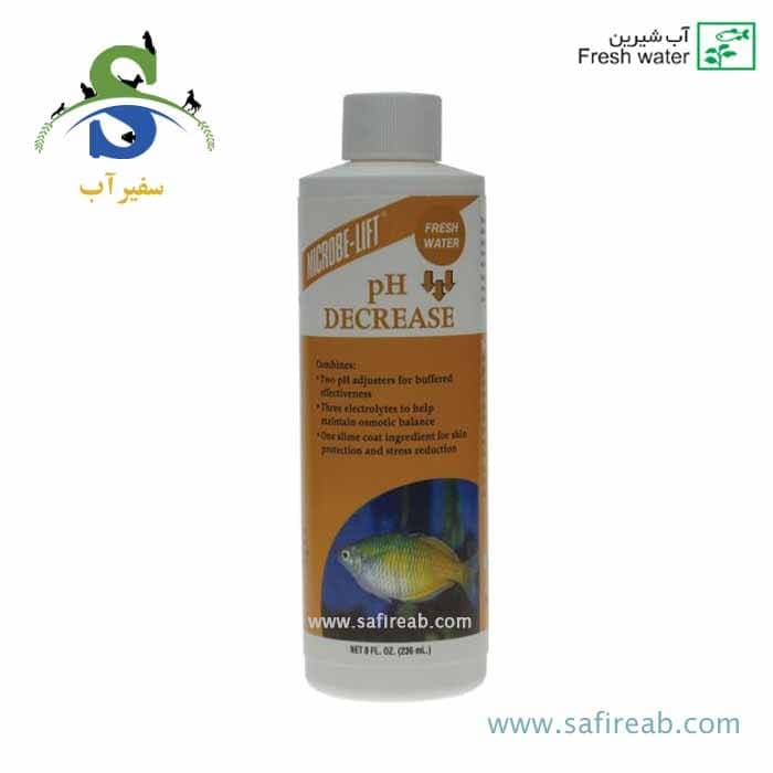 محلول کاهش دهنده pH آب شیرین 236 میل میکروب لیفت