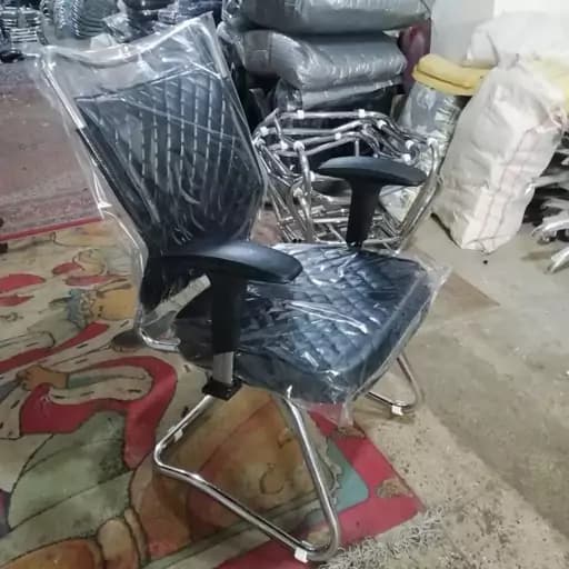 صندلی کنفرانسی فریم دار گلدوزی مشکی685 مبلمان آپادانا apadana مدل 637215