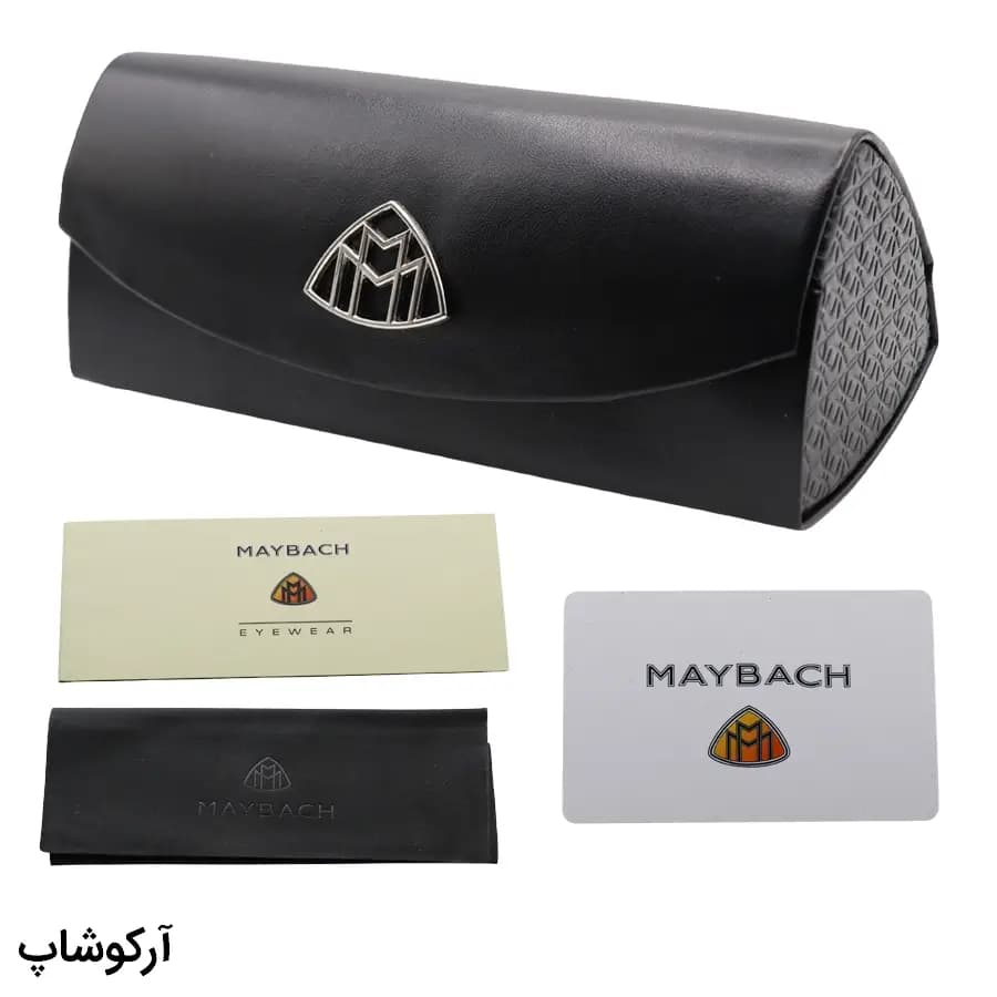 پک اورجینال عینک برند میباخ (MAYBACH) با تمام تجهیزات (بدون کارتن) مدل 993147